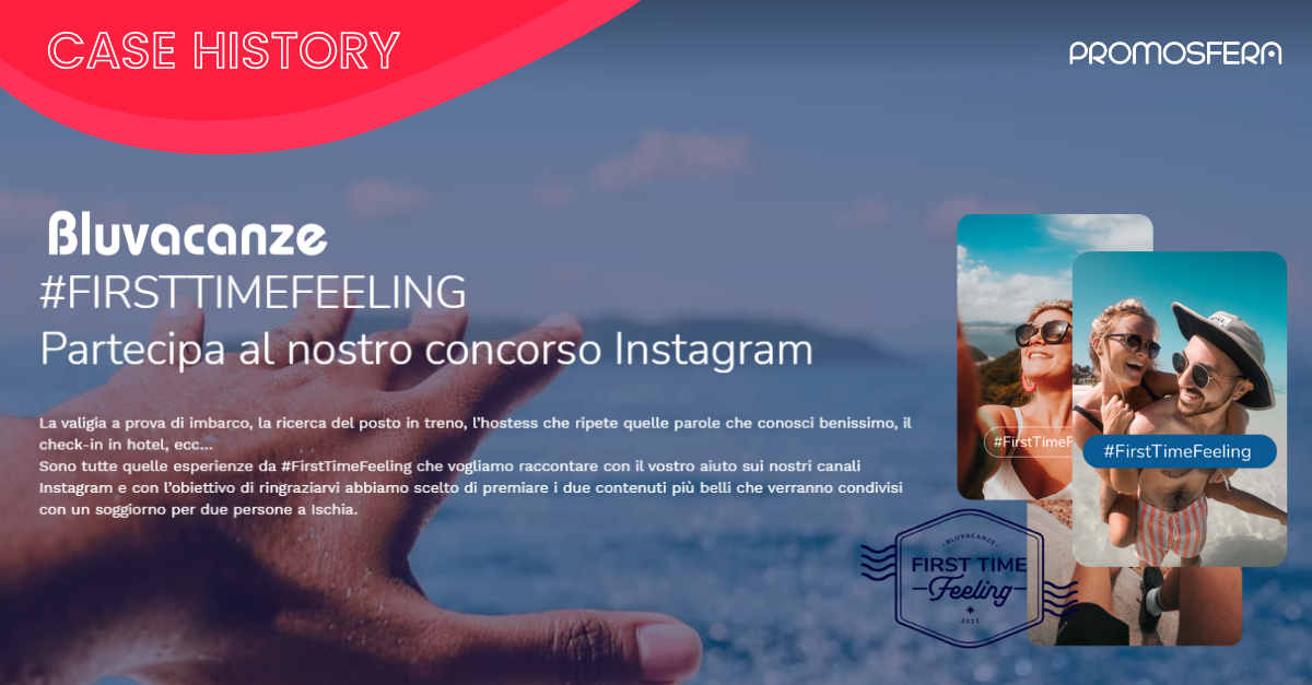 From Bluvacanze an Instagram competition for travelling again