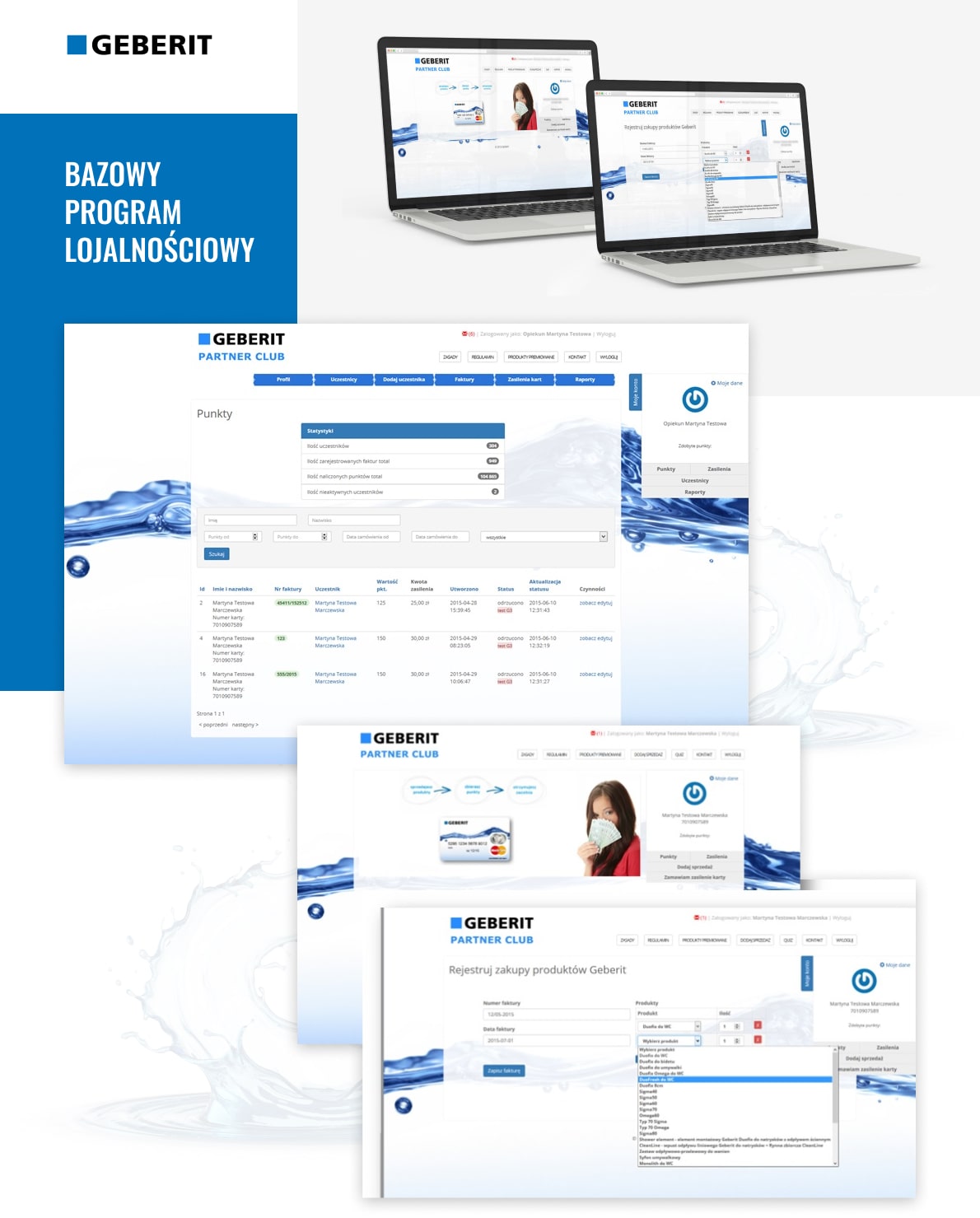 Bazowy program lojalnościowy - Geberit Partner Club