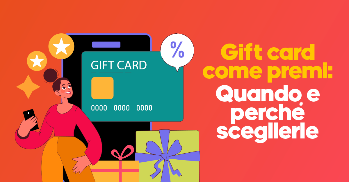 Gift card come premi per concorsi: quando e perché sceglierle
