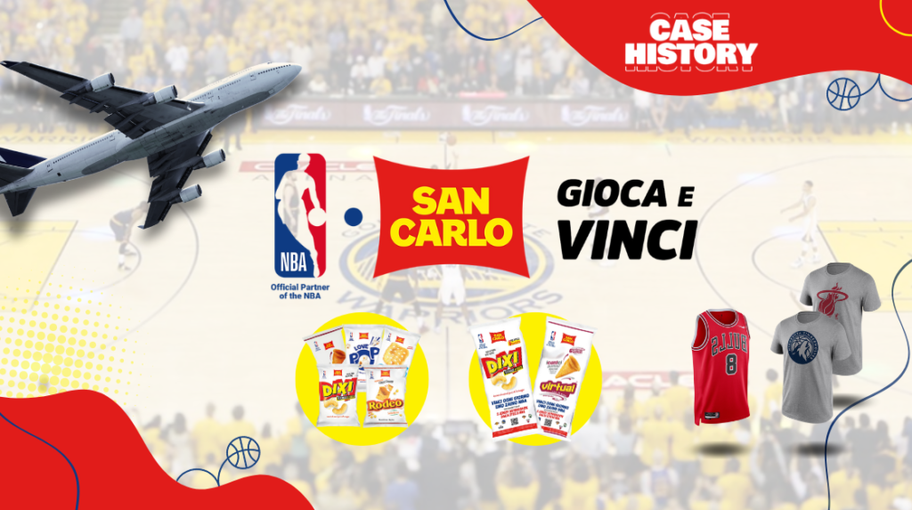 Concorso a premi Instant win San Carlo “NBA Edition”